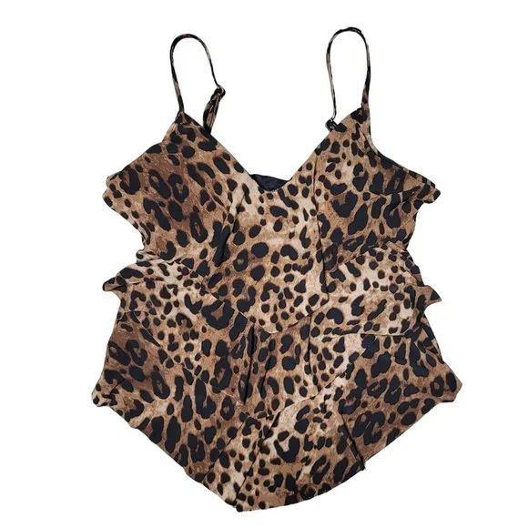 Magicsuit Rita Tierer Tankini Top in Cheetah/Leopard Print see measurements - Picture 3 of 8